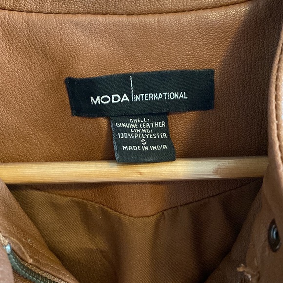 Genuine Leather Moda International Jacket - Picture 4 of 8